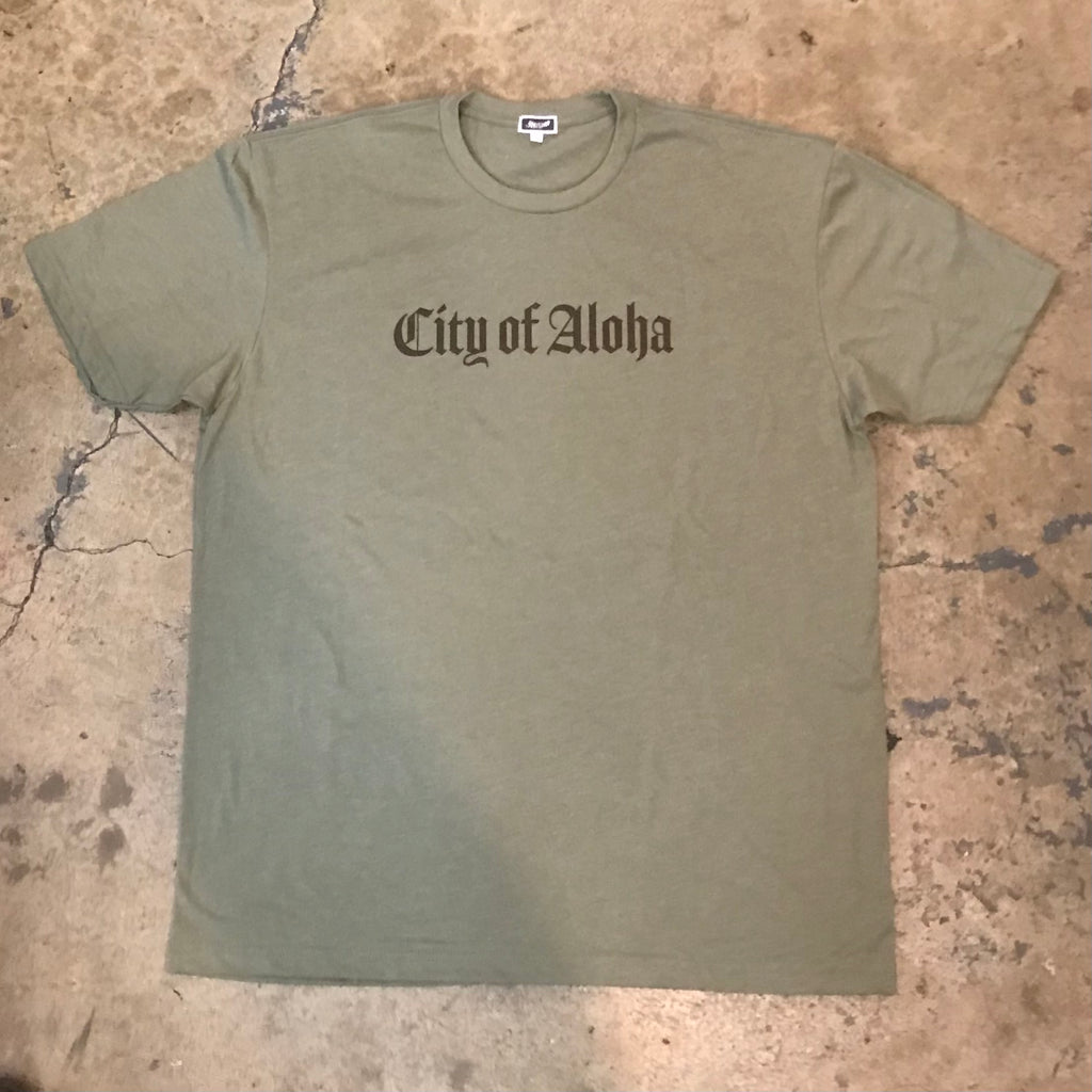 Old English "City of Aloha" T-Shirt