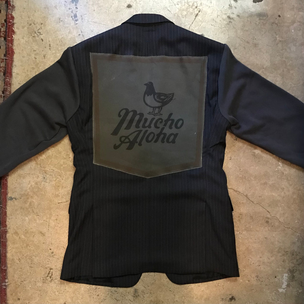 Mucho Aloha x Varvatos Suit Jacket with Fleece Sleeves