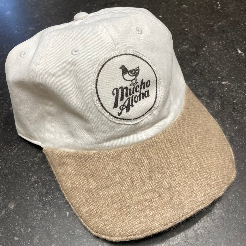 Mucho Aloha - White Cashmere Hat