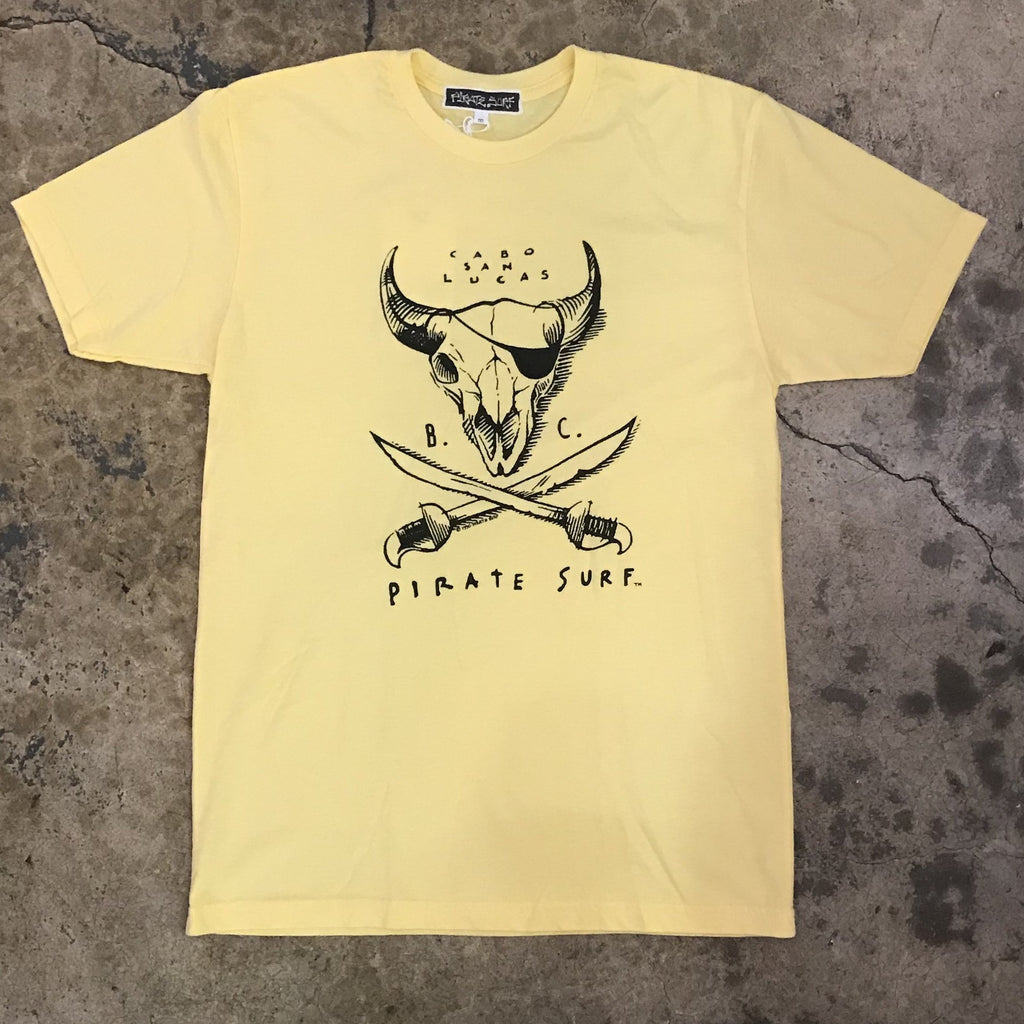 Pirate Surf - Original Cow Skull Tee
