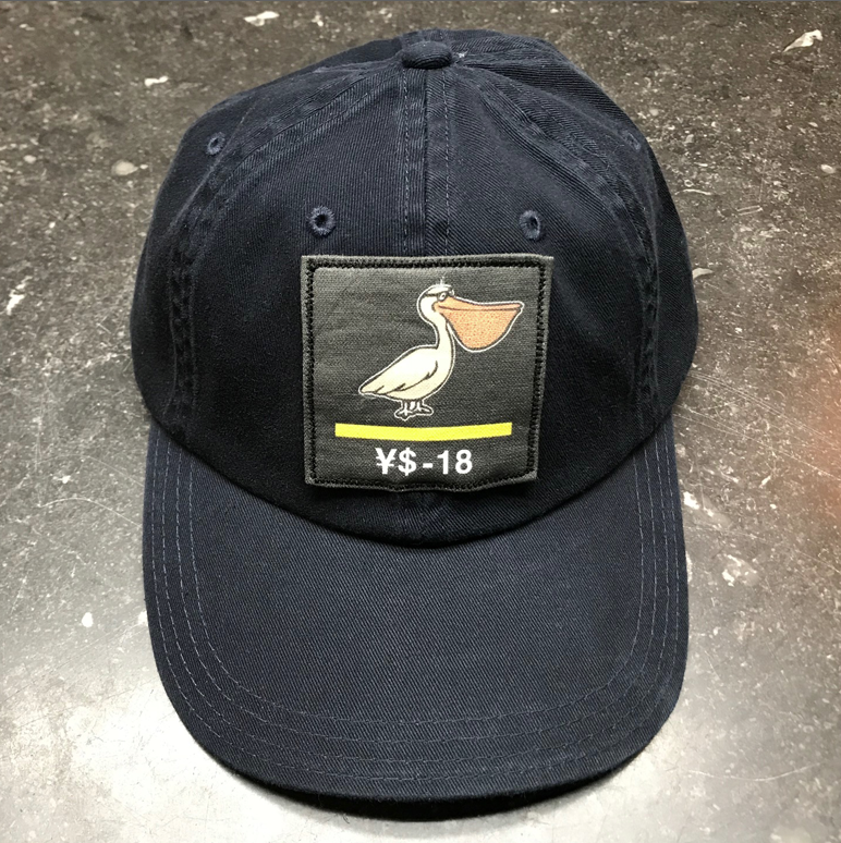 YS Black Patch Dad Hats
