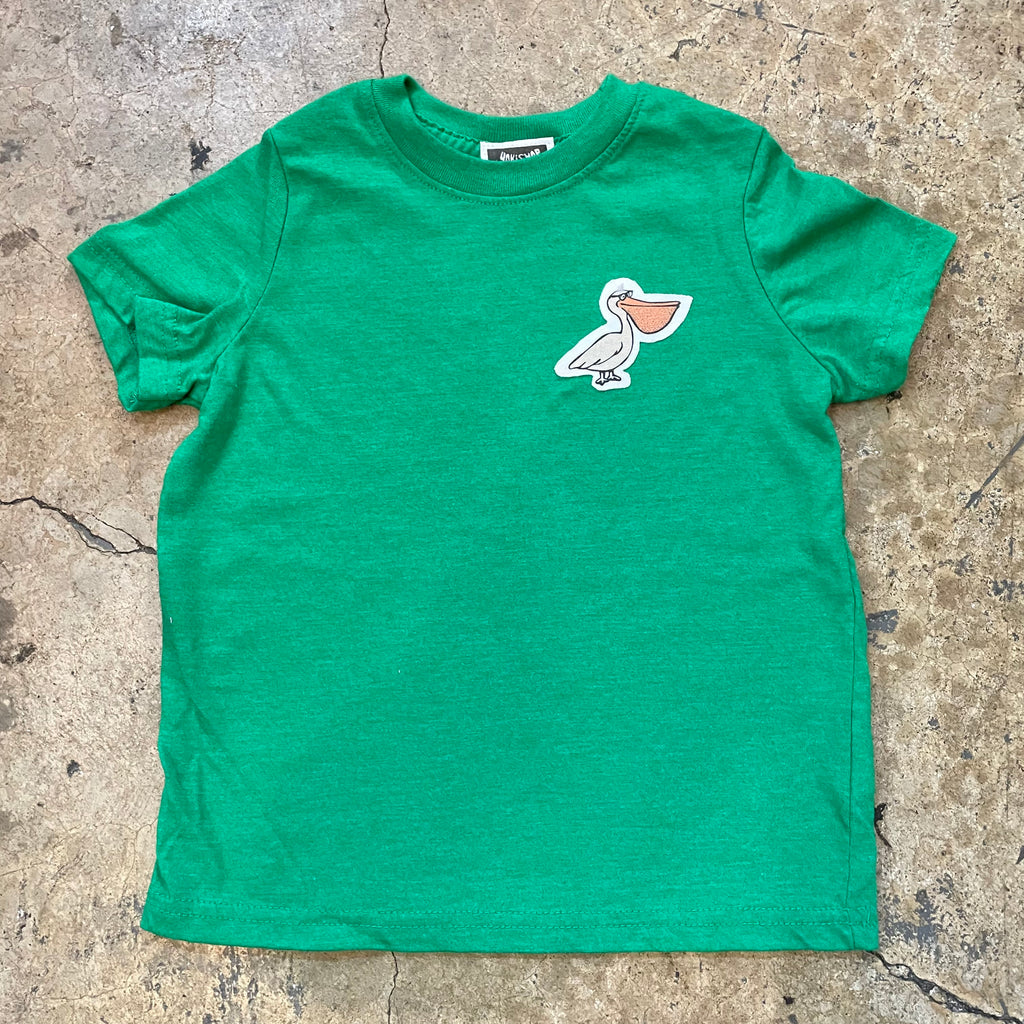 Youth 4 - Pelican Kelly Green Tee