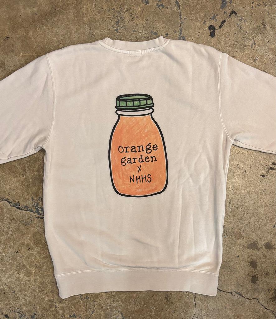 ORANGE GARDEN X NHHS CREWNECK SWEATSHIRT