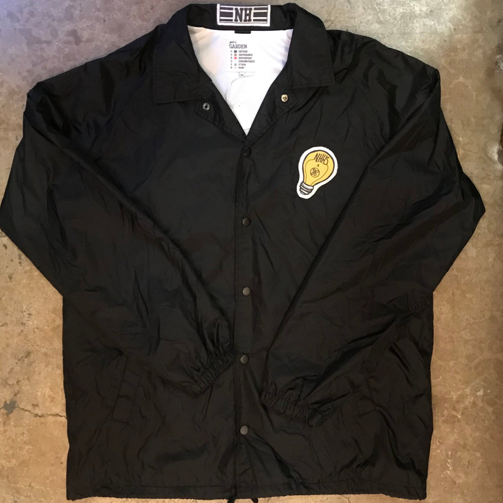 NHHS x YG Coaches Jacket W/ Game Worn Uniform Newport Appliquéd J5