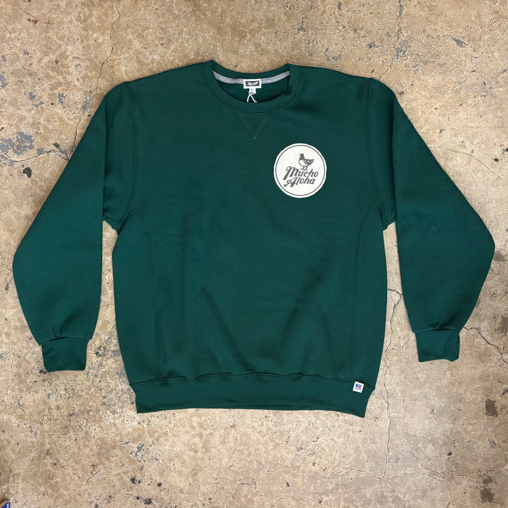 Mucho Aloha - Felt Patch Crewneck