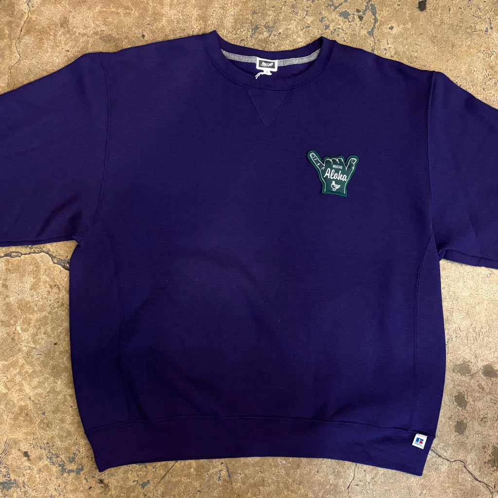 Mucho Aloha - Shaka Patch Crewneck