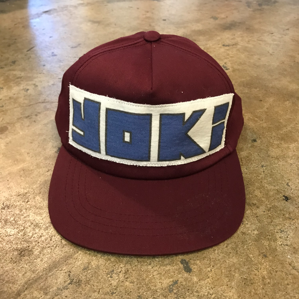 Yokishop - Blue YOKI Patch Burgundy Golf Hat