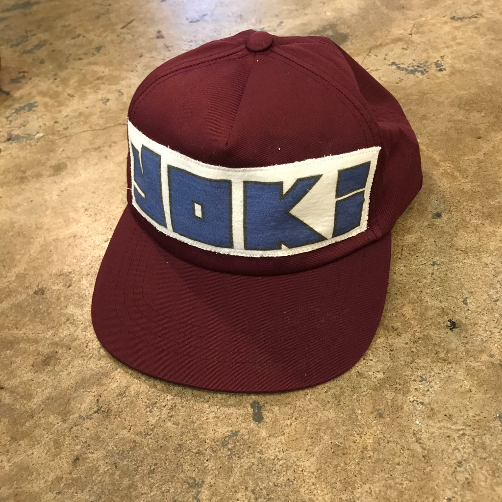 Yokishop - Blue YOKI Patch Burgundy Golf Hat