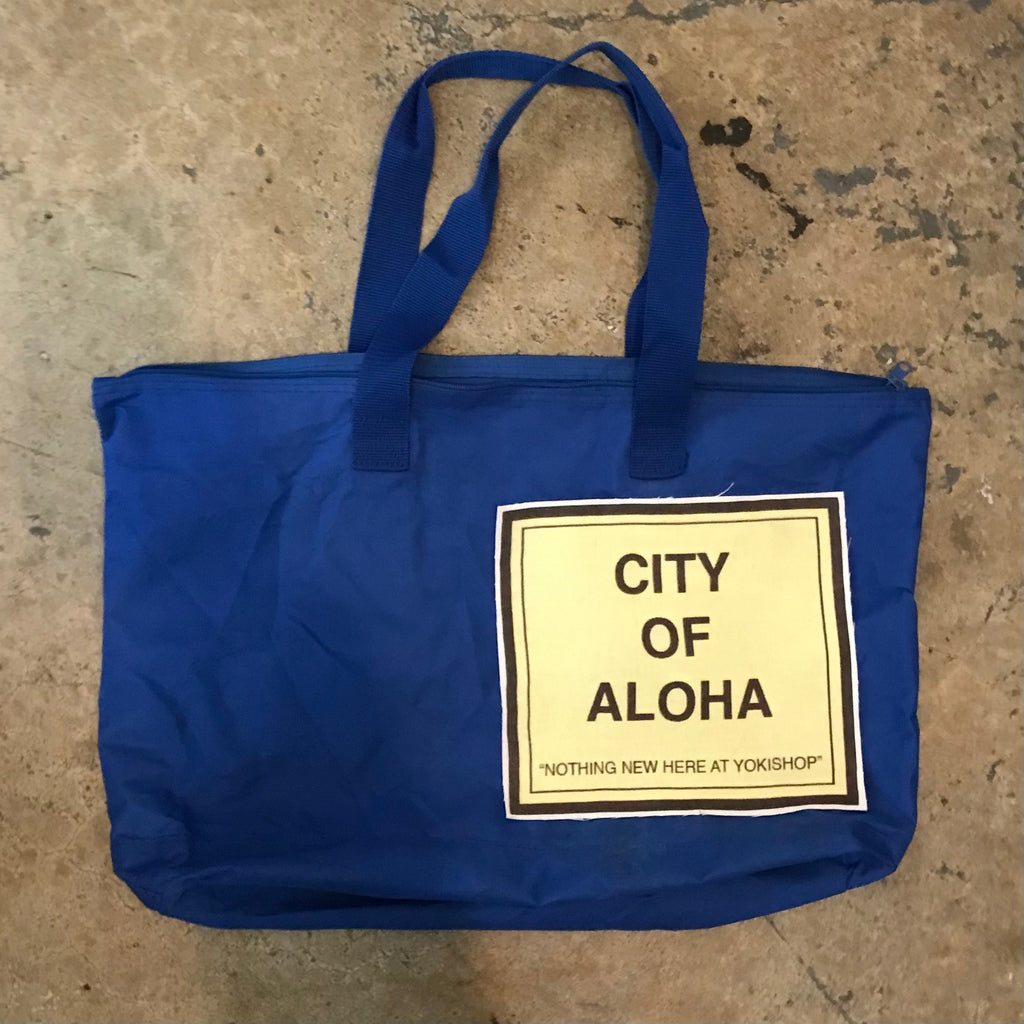 "City of Aloha" Zip Tote Bag