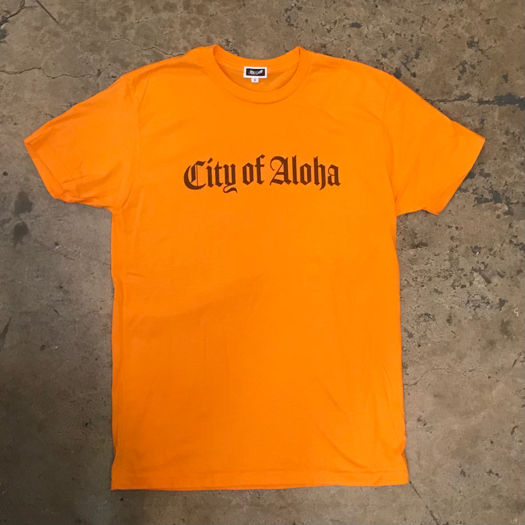 Old English "City of Aloha" T-Shirt