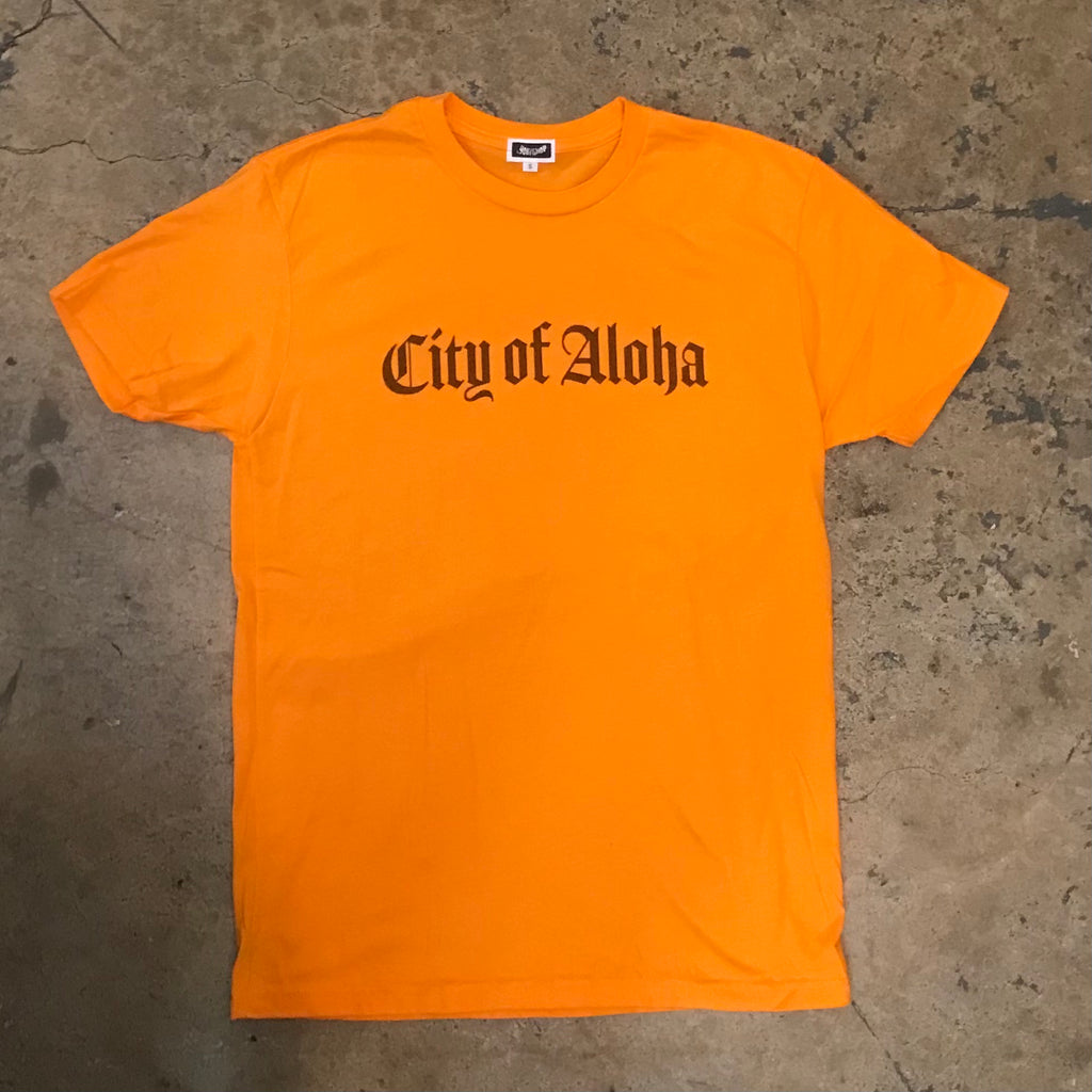 Old English "City of Aloha" T-Shirt