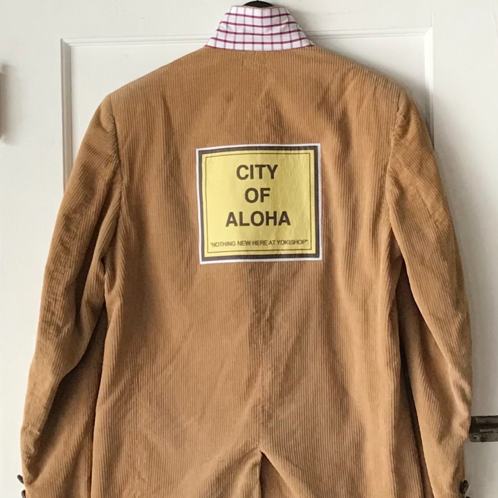 City of Aloha Cord Sport Jacket