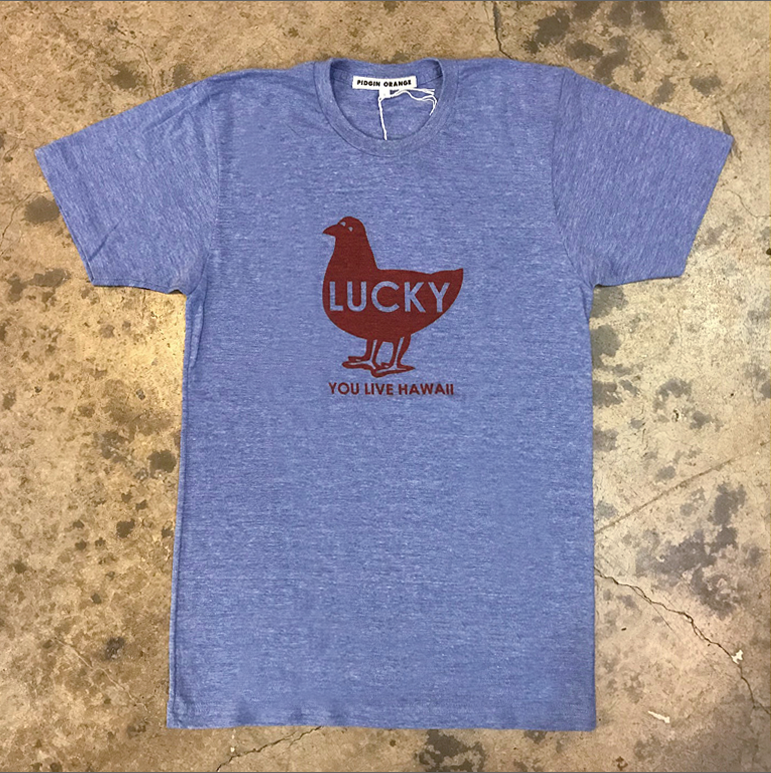 Lucky "You Live Hawaii" Tee