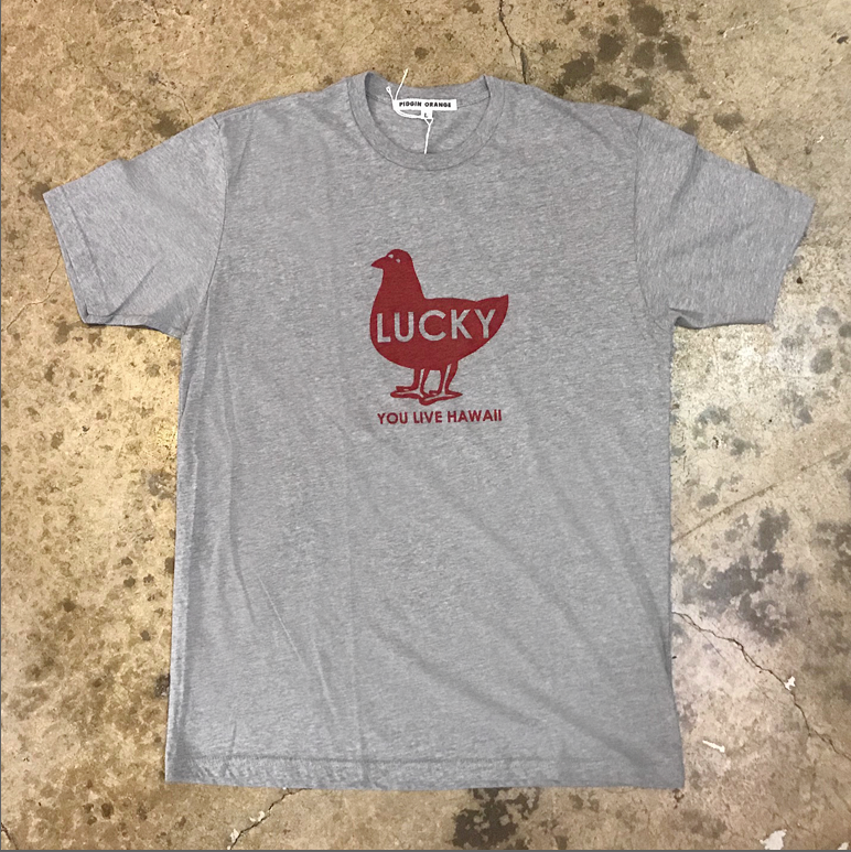 Lucky "You Live Hawaii" Tee