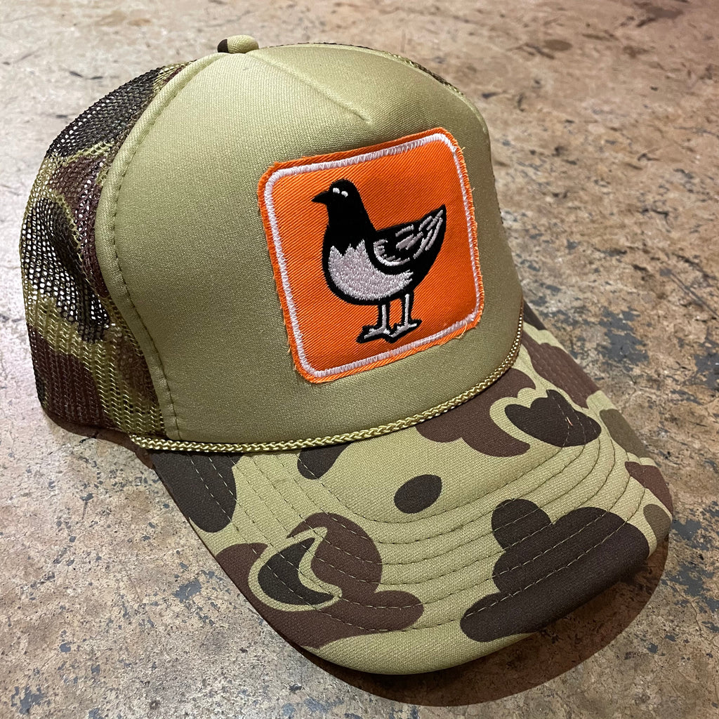 Mucho Aloha - Camo & Orange Pidgin Patch
