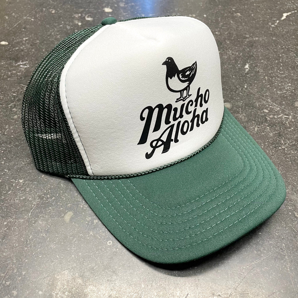 Mucho Aloha - Classic Forest Green Hat