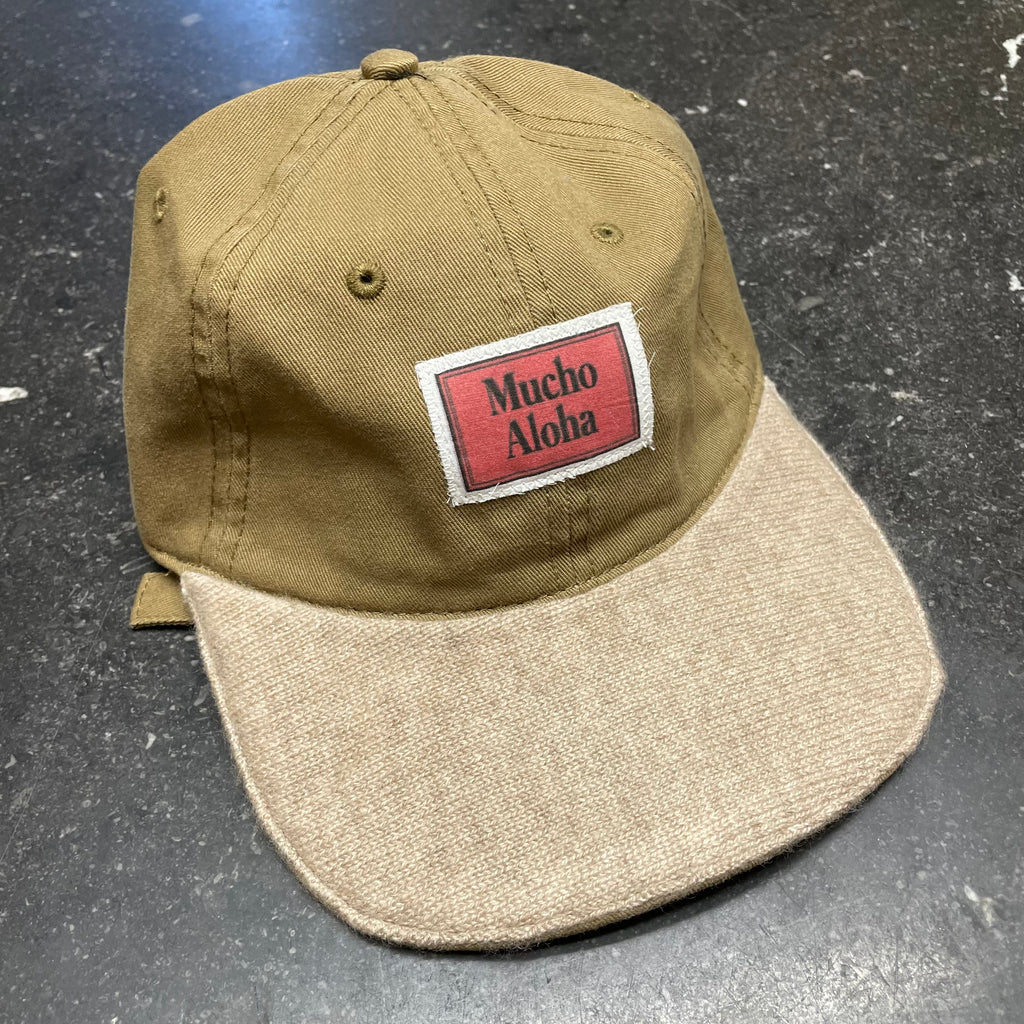 Mucho Aloha - Military Khaki Cashmere Hat