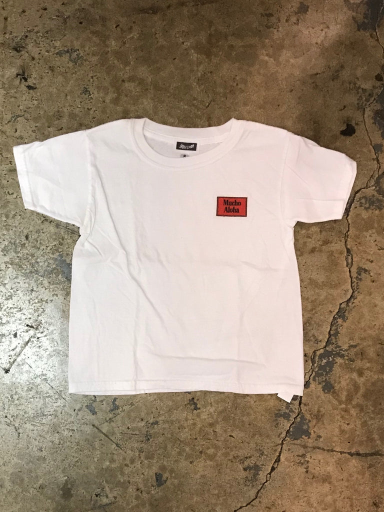 Mucho Aloha - Kid's Red Patch T-Shirt