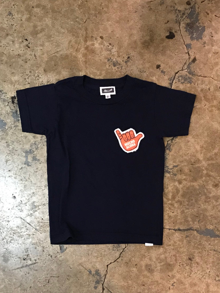 Mucho Aloha - Kid's Shaka Patch T-Shirt