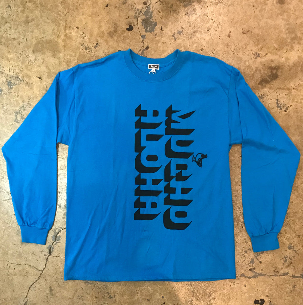 Mucho Aloha - Vertical Block Logo Long Sleeve T-Shirt