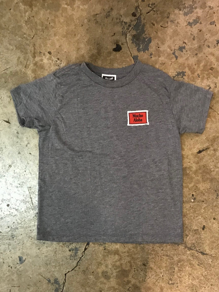Mucho Aloha - Kid's Red Patch T-Shirt