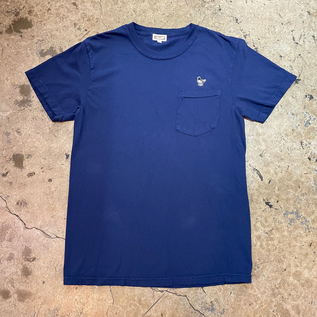 Pidgin Gone Simple - Navy Pocket Tee