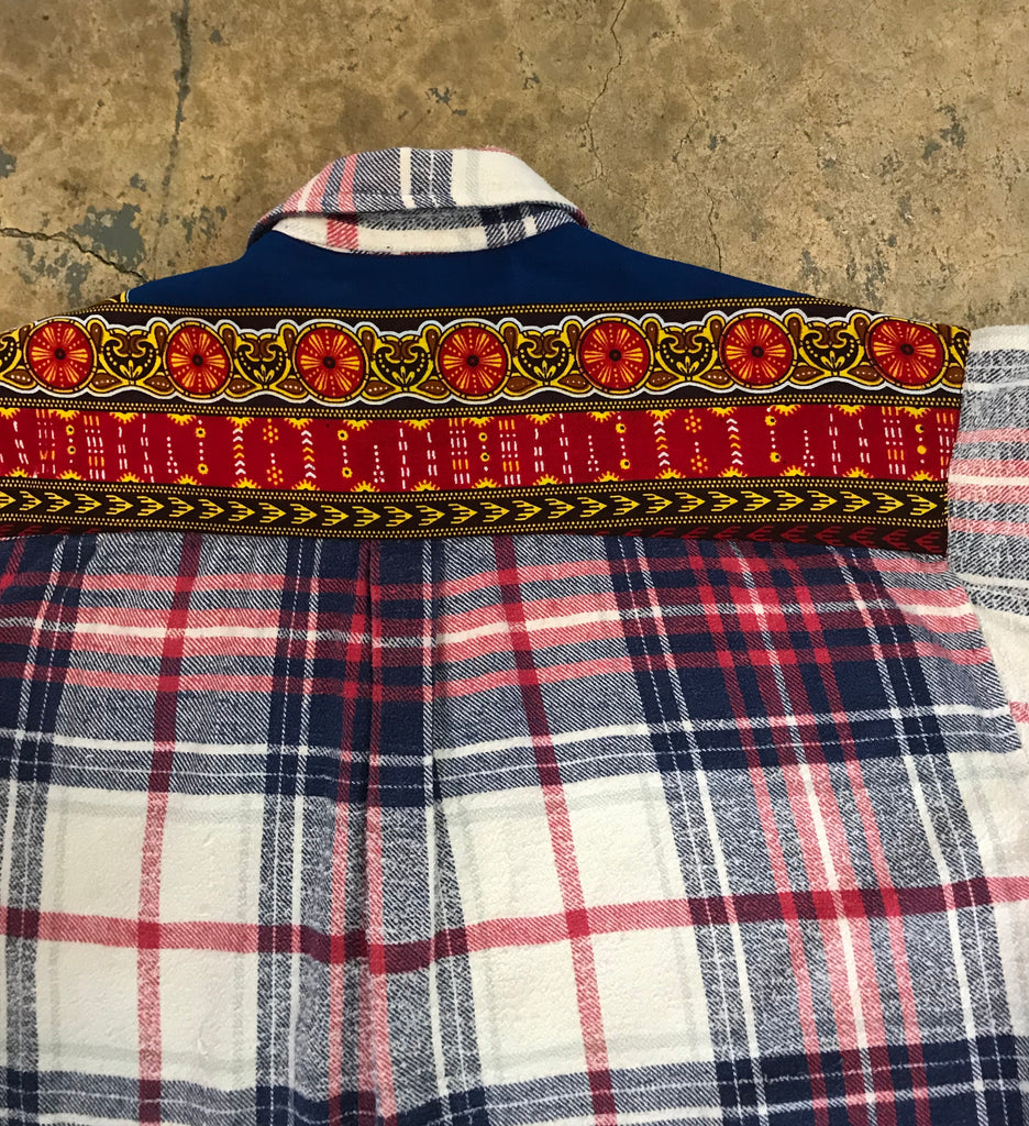 Pirate Surf - 2019 African Hand Print Re-Issue Flannel