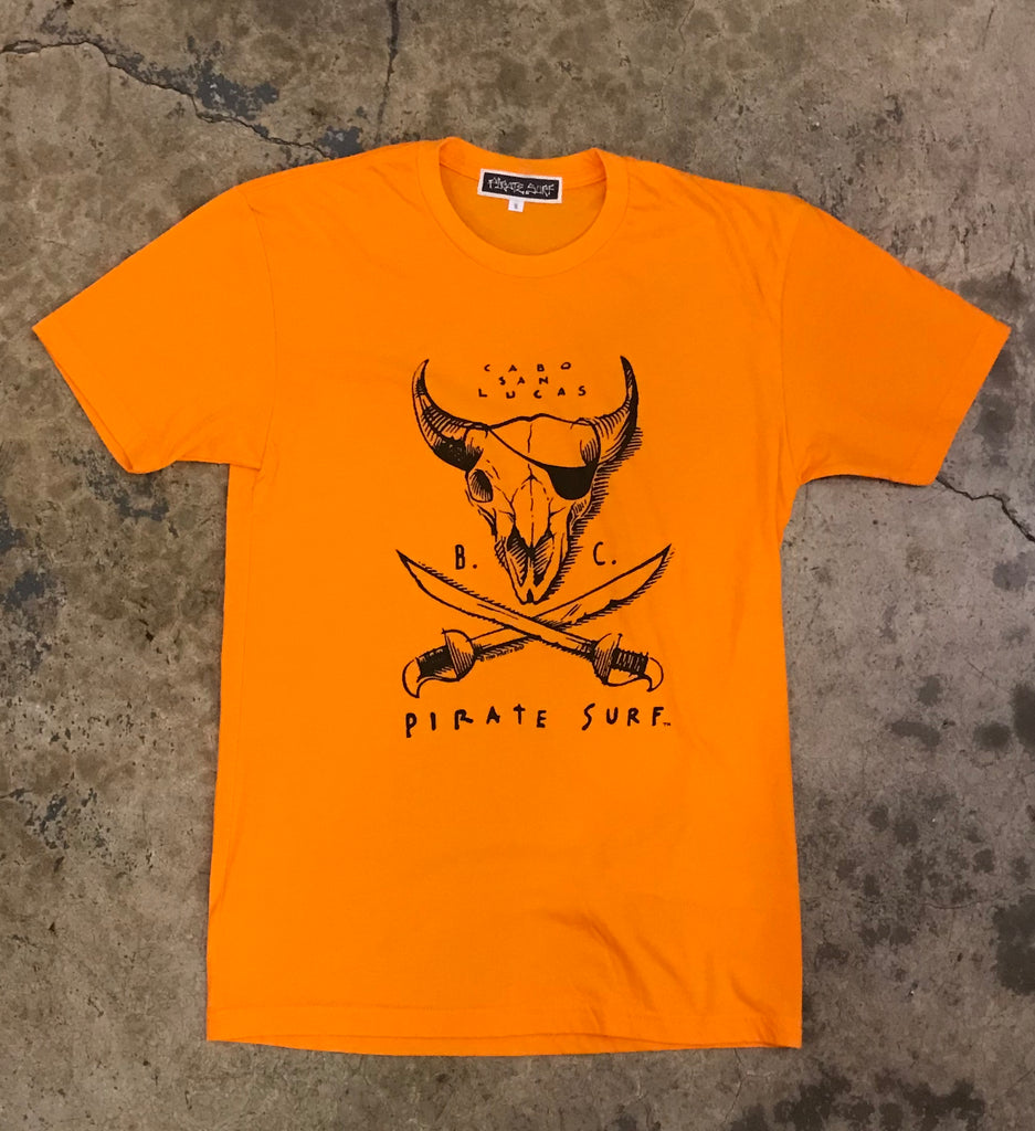 Pirate Surf - Original Cow Skull Tee