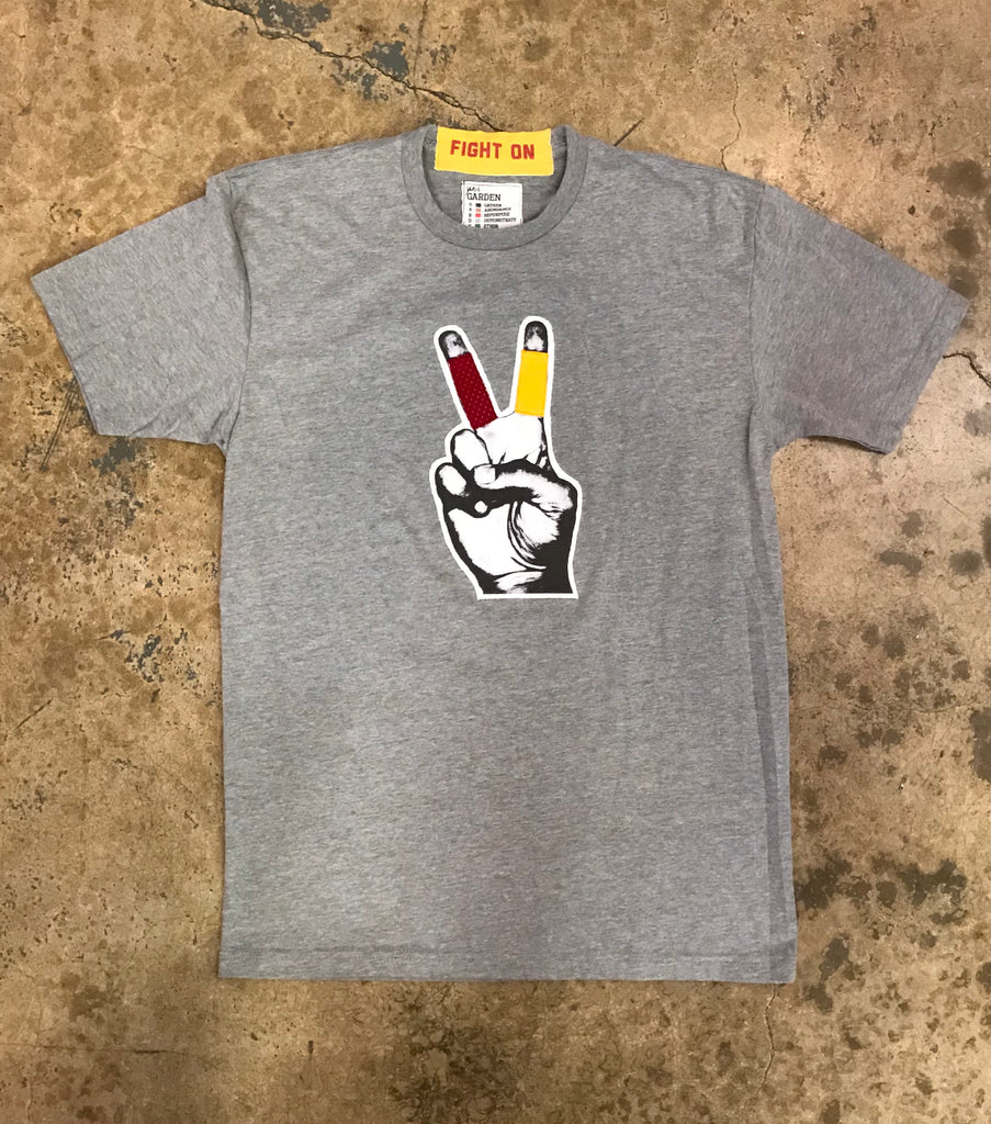 USC - BIG "FIGHT ON" FINGERS TEE