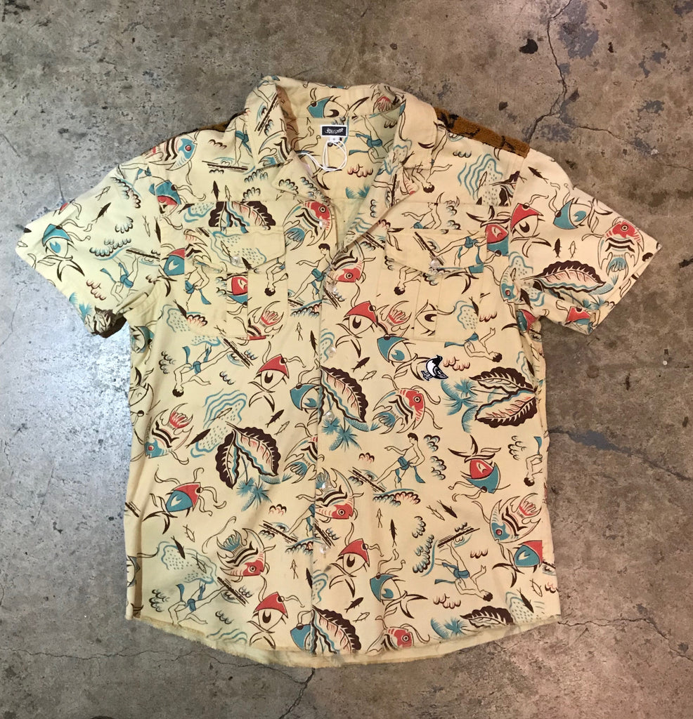 Yokishop - 40's Hawaiian Print Shirt
