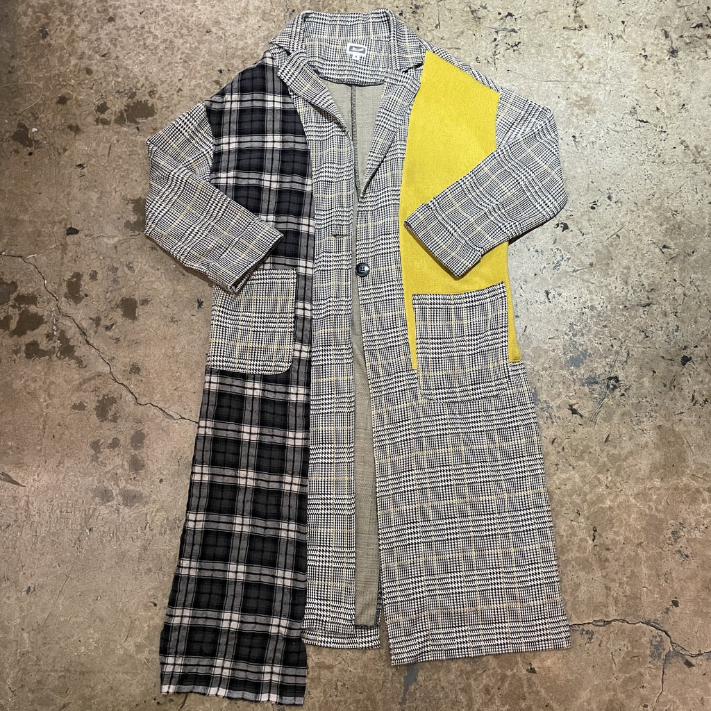 Yokishop - Cashmere Flannel Trench Coat