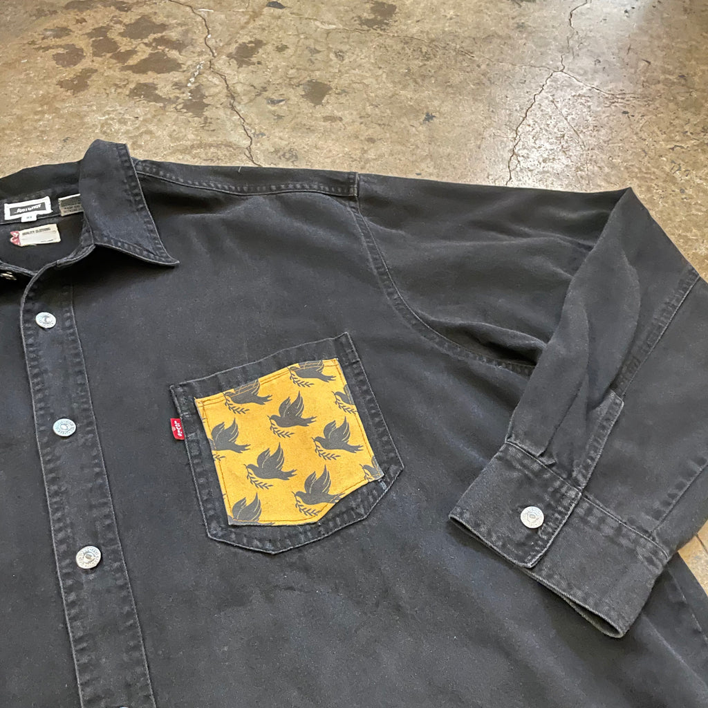 Yokishop - Dove Pocket Shirt Jacket