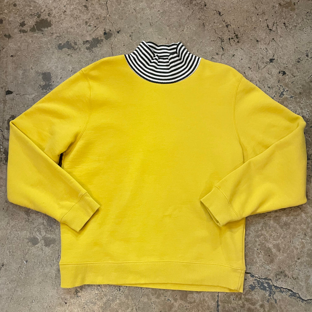 Yokishop - Oh Yup? Mustard Mock Neck Crew