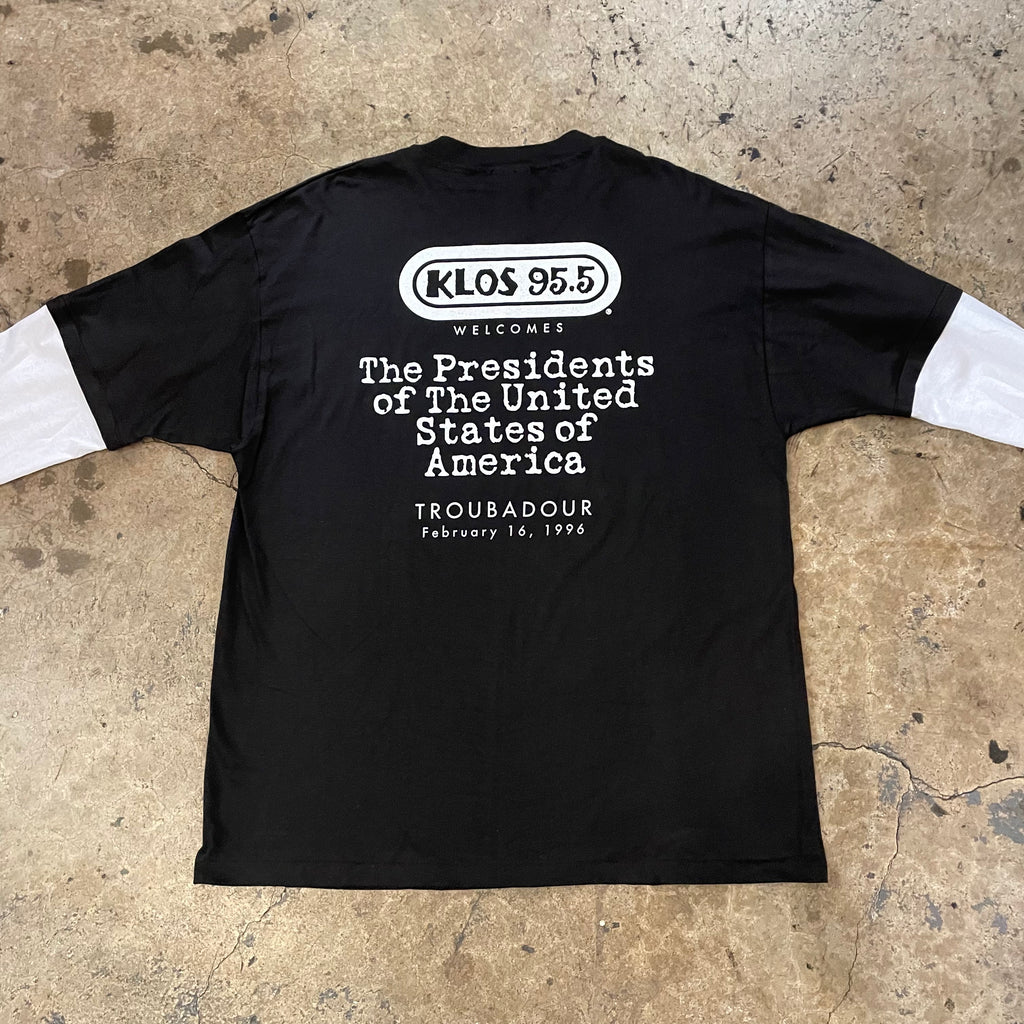 Yokishop - Presidents of USA White Long Sleeve