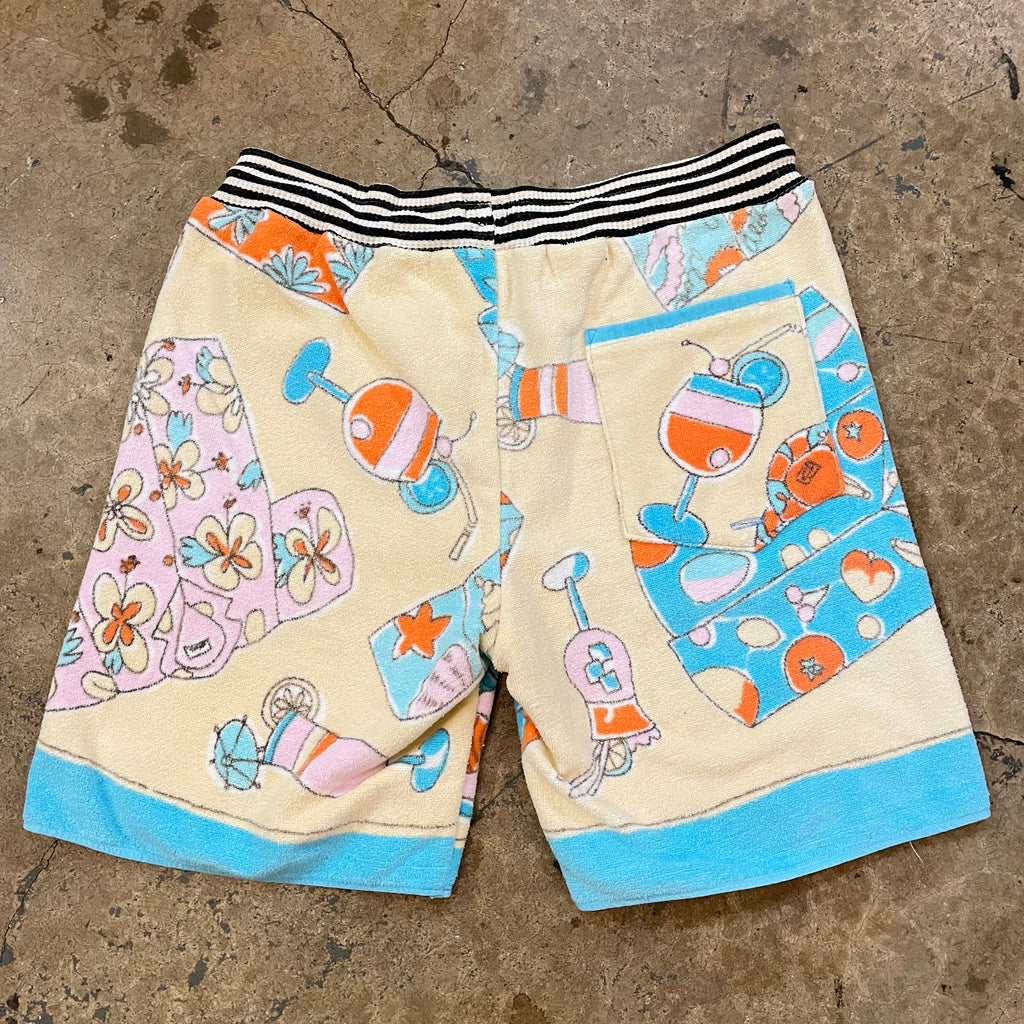 Yokishop - Vacation Time Beach Towel Shorts