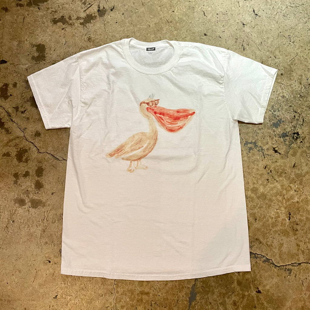 Yokishop - Water Painted Pelican T-Shirt