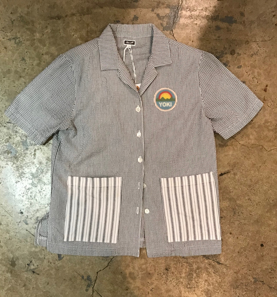 Yokishop - Yoki Seersucker Summer Shirt