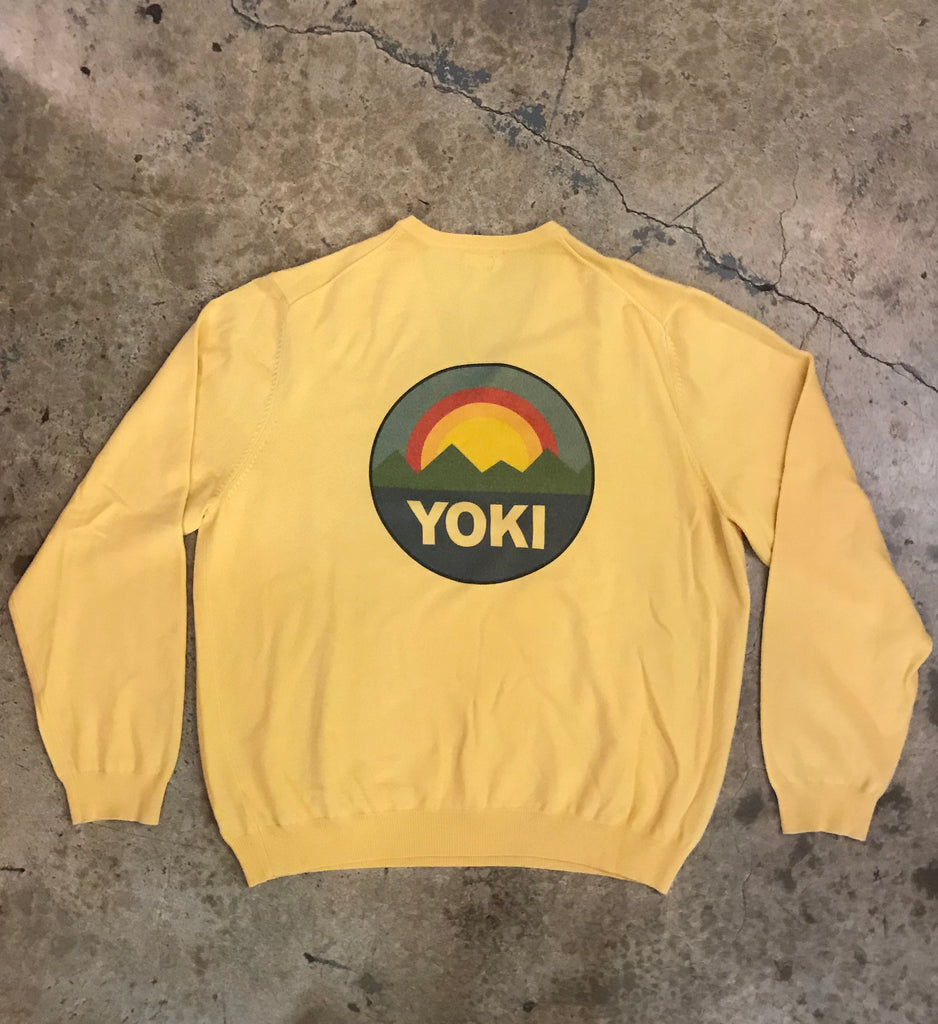 Yokishop - Marino Wool Brooks Brother V-Neck Sweatshirt