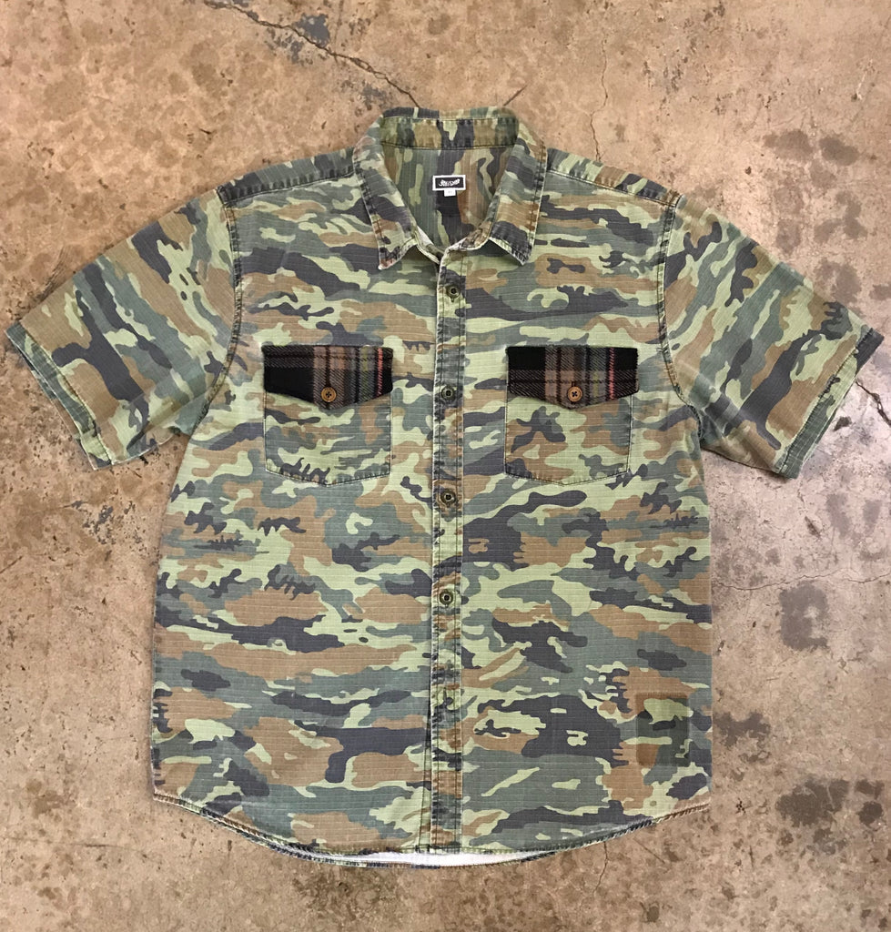Yokishop - Re-issued Camo Camp Shirt