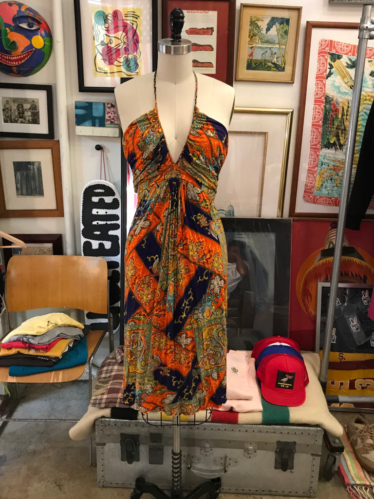 Yokishop - Women's Paisley Floral Dress