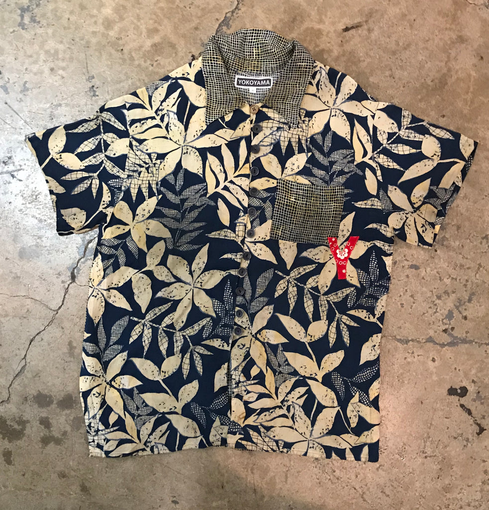 Yokoyama - Floral Check Woven Shirt