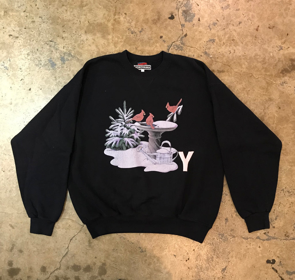 Yokoyama - Winter Bird Bath Sweatshirt